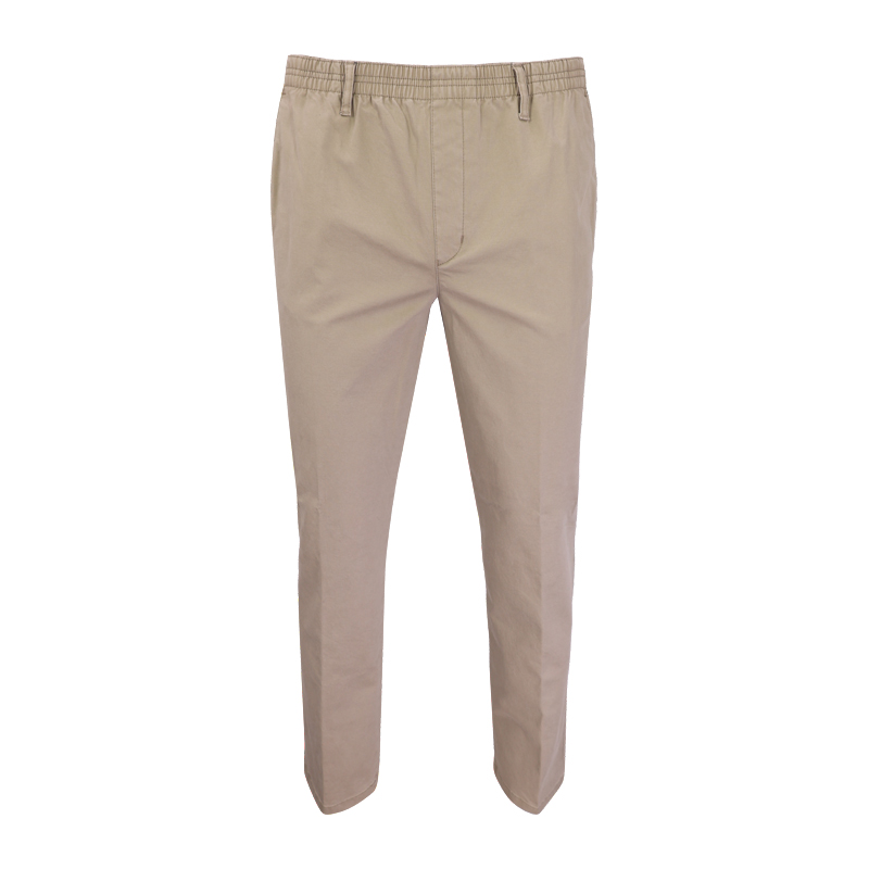 Elastische Taille Broek Amberg Winter | Beige | www.pietkoopmans.nl