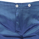 Satijnen Pyjama | Blauw Wit Gestipt | www.pietkoopmans.nl