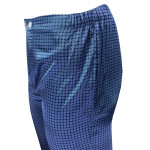 Satijnen Pyjama | Blauw Wit Gestipt | www.pietkoopmans.nl