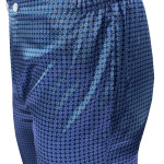 Satijnen Pyjama | Blauw Wit Gestipt | www.pietkoopmans.nl