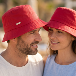 Seeberger Zomer Hoed | Rood