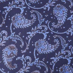 Dante Zijde Wol Shawl | Marine Bruin | www.pietkoopmans.nl