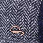 Göttmann Flatcap Jackson Oorkleppen | Marine Patchwork | www.pietkoopmans.nl