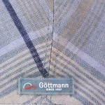 Göttmann Flatcap Jackson | Linnen Geruit | www.pietkoopmans.nl