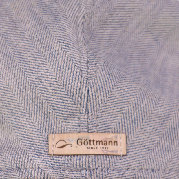 Göttmann Flatcap Jackson | Linnen Soft Grey | www.pietkoopmans.nl