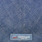 Göttmann Flatcap Jackson | Linnen Blue | www.pietkoopmans.nl