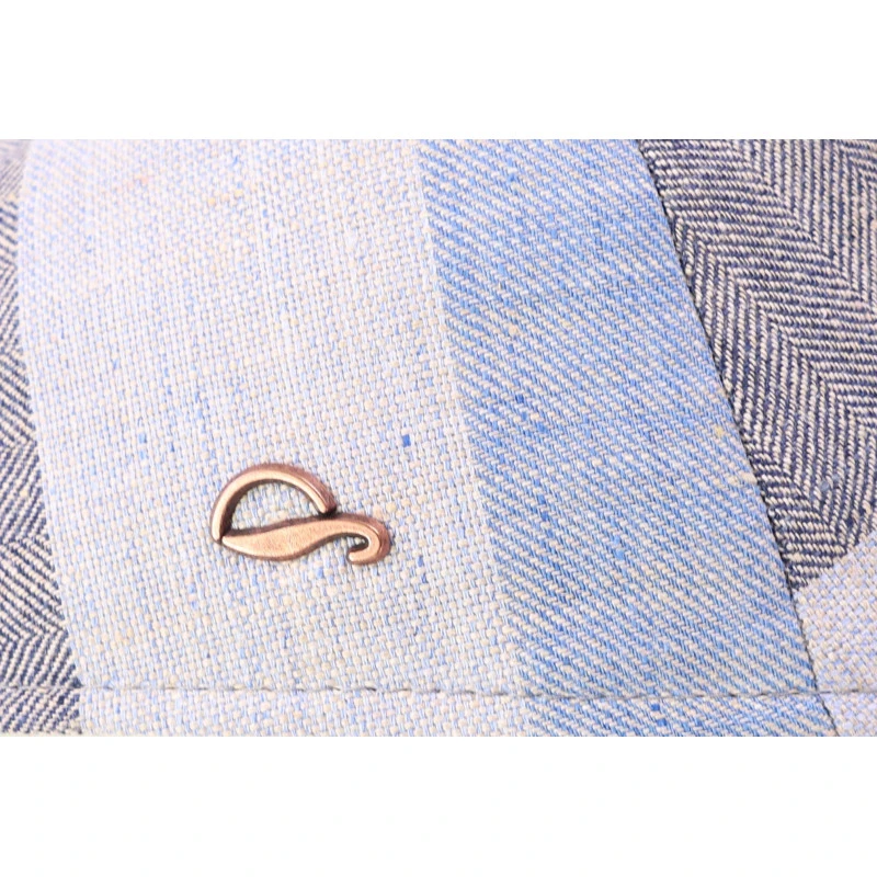 Göttmann Flatcap Linnen | Haywood Blue Stripe | www.pietkoopmans.nl