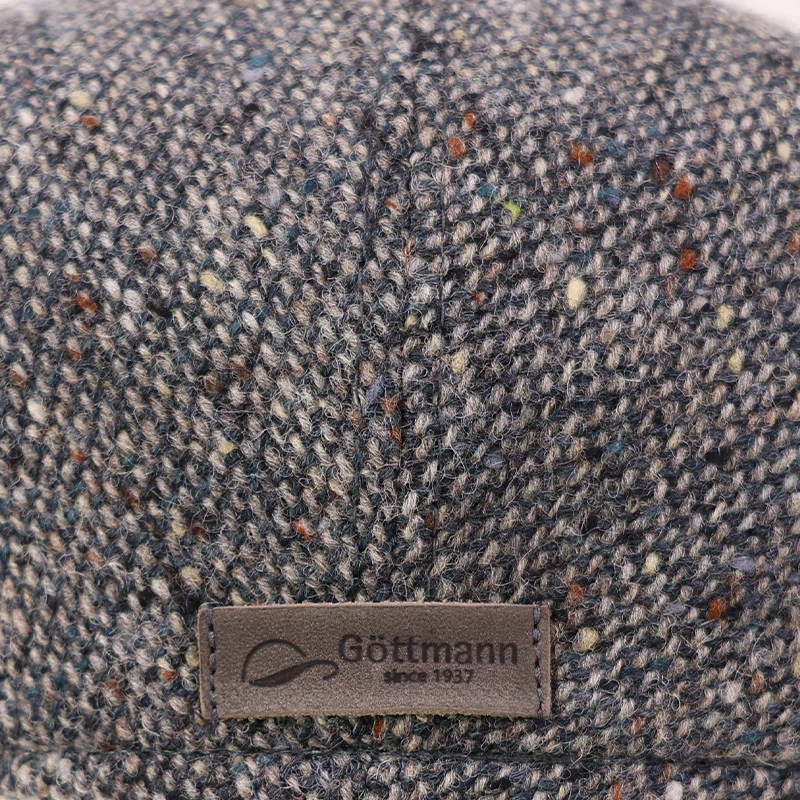 Göttmann Flatcap Jackson Oorkleppen | Grijs Gemeleerd | www.pietkoopmans.nl