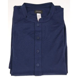 Hanro Nachthemd Lange mouwen | Donkerblauw