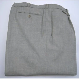 Pantalon Zomer | Licht Olijf | Bandplooi
