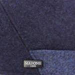 Marone Flatcap Milano | Jeansblauw | www.pietkoopmans.nl