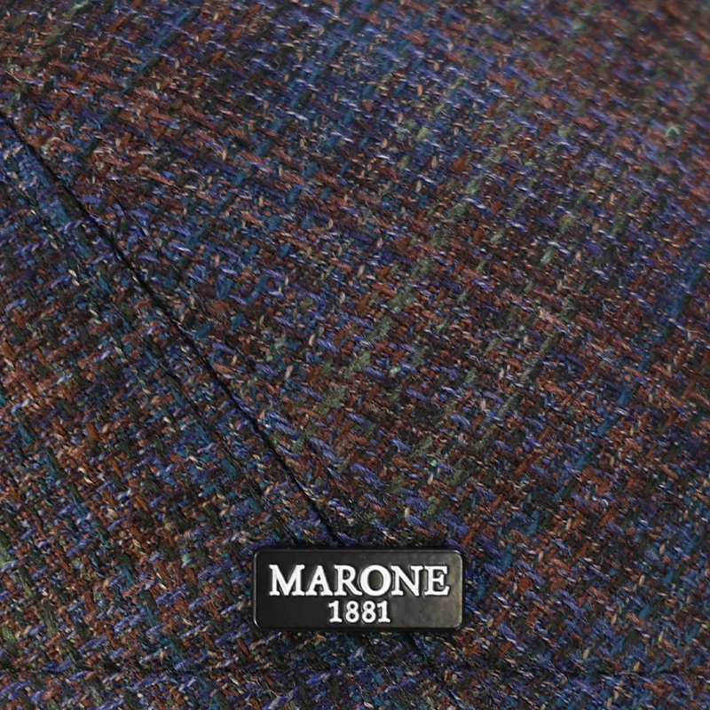 Marone Winterflatcap Milano | Bruin Gemêleerd | www.pietkoopmans.nl