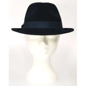 Seeberger Trilby Hoed | Navy