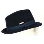 Seeberger Trilby Hoed | Navy