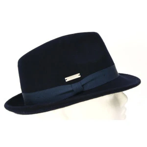 Seeberger Trilby Hoed | Navy