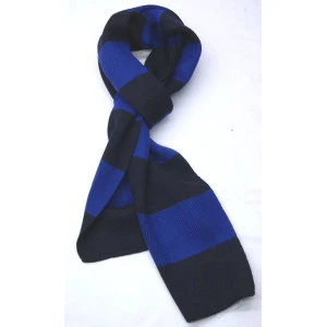 Tricot Shawl Wol | Blauw Kobalt