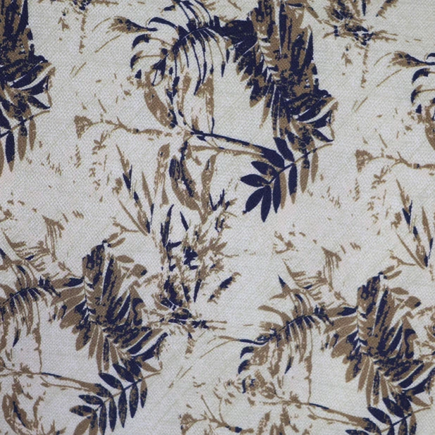 Baileys Polo Korte Mouw | Marine Khaki Print | www.pietkoopmans.nl
