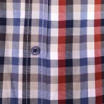 Casamoda Heren Overhemd | Blauw Rood Geruit | www.pietkoopmans.nl