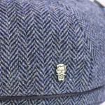City Sport Winter Flatcap | Blauw Tinten | www.pietkoopmans.nl
