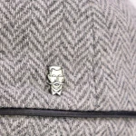 City Sport Winter Flatcap | Lichtgrijs | www.pietkoopmans.nl