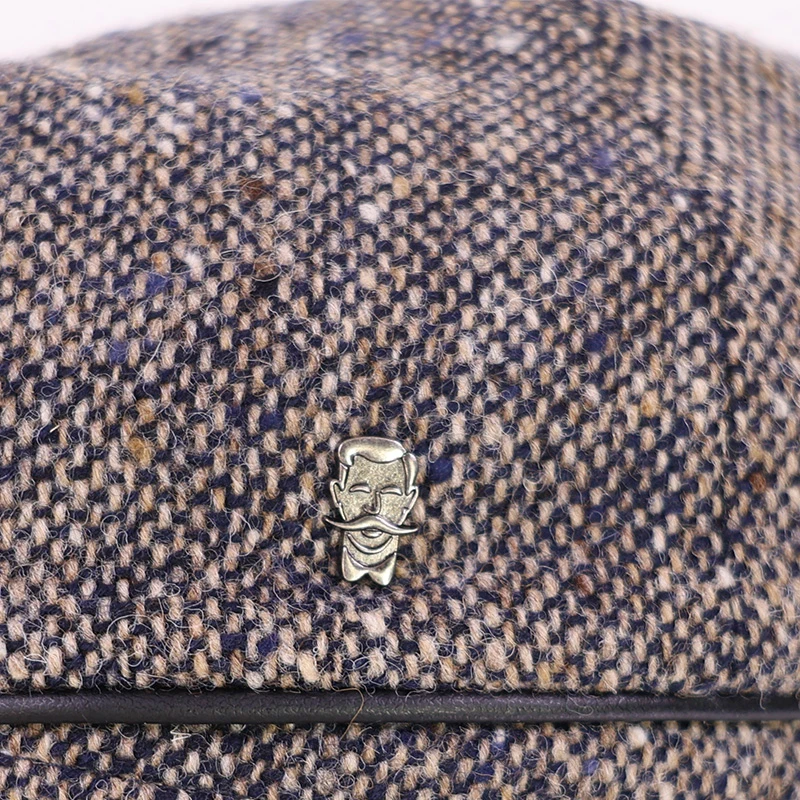 City Sport Winter Flatcap | Bruin Marine Gerstekorrel | www.pietkoopmans.nl