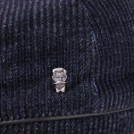 City Sport Flatcap Rib | Nachtblauw | www.pietkoopmans.nl