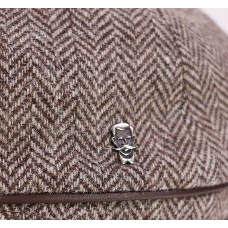 City Sport Winter Flatcap | Bruin Tinten | www.pietkoopmans.nl