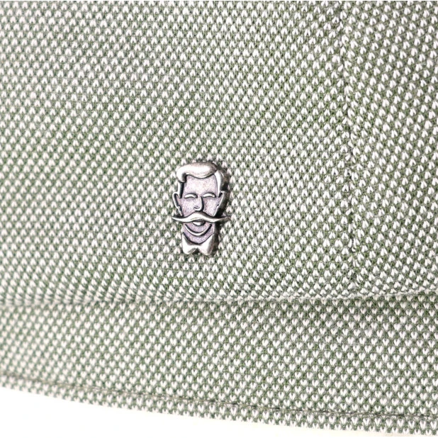 City Sport Zomer Flat Cap | Olijf Créme Gerstekorrel | www.pietkoopmans.nl