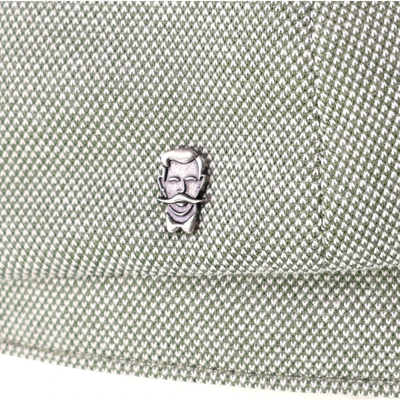 City Sport Zomer Flat Cap | Olijf Créme Gerstekorrel | www.pietkoopmans.nl