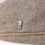 City Sport Summer Tweed Flat Cap | Créme Visgraat | www.pietkoopmans.nl