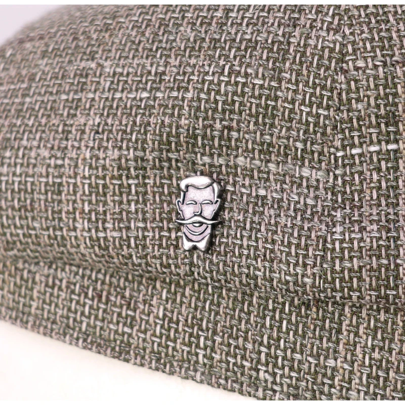 City Sport Zomer Flat Cap | Groen Geweven | www.pietkoopmans.nl