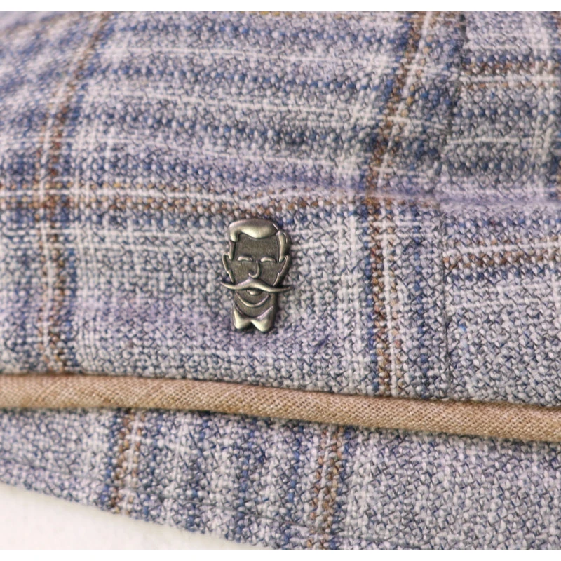 City Sport Zomer Flat Cap | Camel Jeans Geruit | www.pietkoopmans.nl