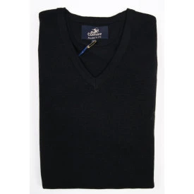 Culture Pullover Merino Wol | Zwart