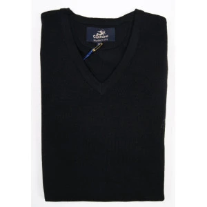 Culture Pullover Merino Wol | Zwart