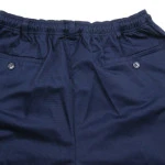 Elastische Taille Broek met trekkoord | Navy | www.pietkoopmans.nl