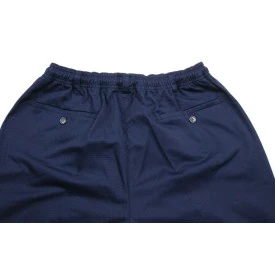 Elastische Taille Broek met trekkoord | Navy