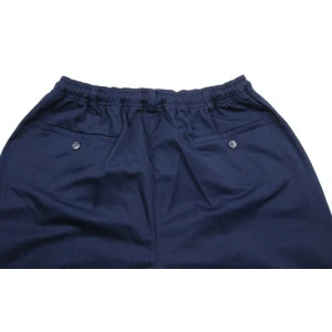 Elastische Taille Broek met trekkoord | Navy