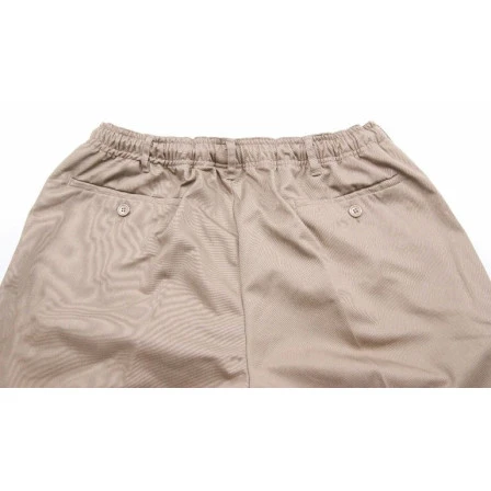 Elastische Taille Broek met trekkoord | Camel