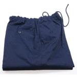 Elastische Taille Broek met trekkoord | Navy | www.pietkoopmans.nl
