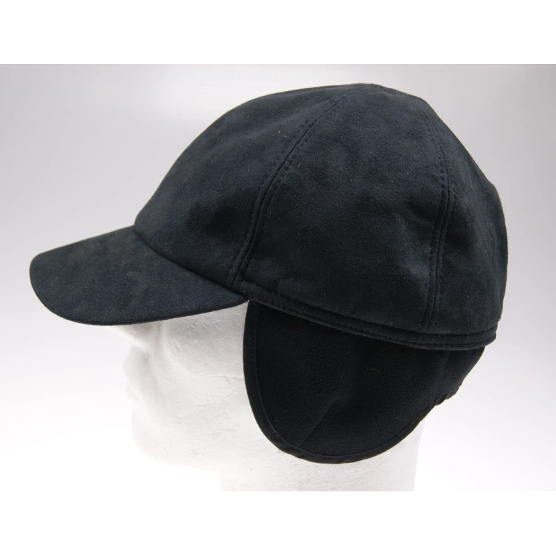 Derby Cap Winter | Zwart Amaretta | www.pietkoopmans.nl