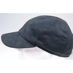 Derby Cap Oorkleppen | Zwart Amaretta 