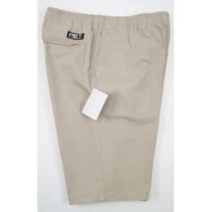 Piet Elastische Taille Korte Broek | Beige Zomer