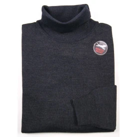 Hajo Col Pullover | Antraciet