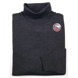 Hajo Col Pullover | Antraciet