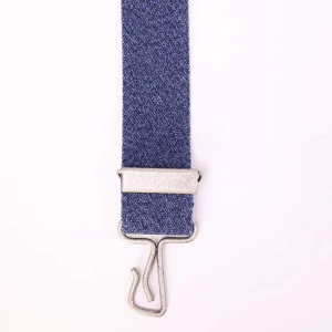 Bretels Extra Sterk Haken | Blauw Denim