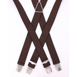 Bretels 4 Sterke Clips| Cognac Marine Print | www.pietkoopmans.nl