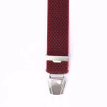 Bretels 4 Sterke Clips| Rood Marine Print | www.pietkoopmans.nl