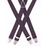 Bretels 4 Sterke Clips| Marine Cognac Print | www.pietkoopmans.nl