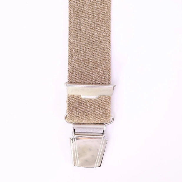 Bretels 4 Sterke Clips | Beige Look Blauw | www.pietkoopmans.nl