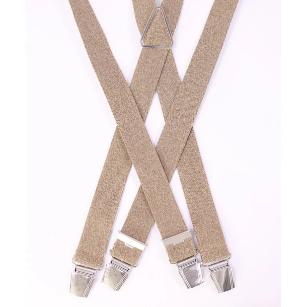 Bretels 4 Sterke Clips | Beige Look Blauw | www.pietkoopmans.nl